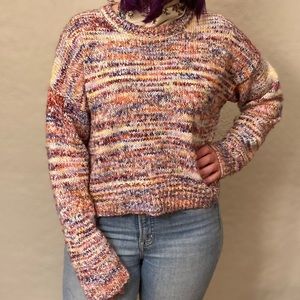 Speckled Crew Knit Sweater | M